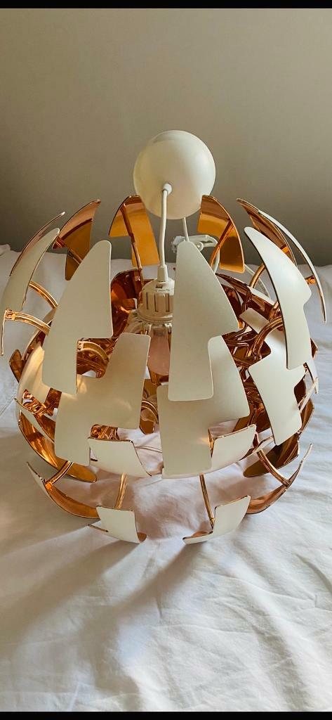 rose gold light fitting ikea
